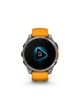 Garmin Garmin Fenix 8 47mm, Amoled, Saphire, Bare Graphite Titanium, Spark Orange/Graphite Band Watch / Fitness Tracker - 4