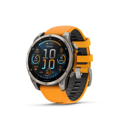 Garmin Garmin fenix 8 47mm, AMOLED, Ultimate Outdoor GPS Smartwatch, Saphire