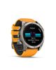 Garmin Garmin Fenix 8 51mm, Amoled, Saphire, Bare Graphite Titanium, Spark Orange/Graphite Band Watch - 2