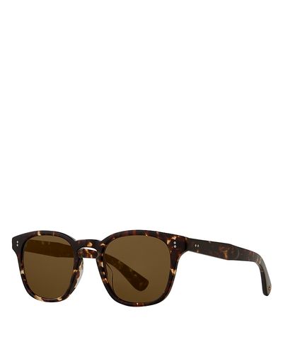 Garrett Leight Garrett Leight Ace Ii Sun Square Sunglasses, 49mm