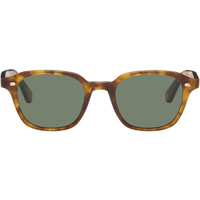 Garrett Leight Garrett Leight Brown Lachman Sunglasses