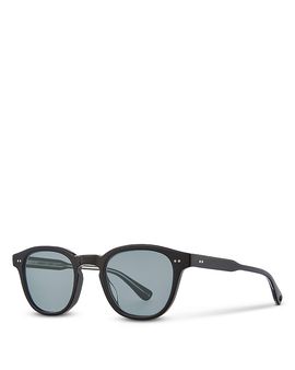 Garrett Leight Garrett Leight Evan Sun Round Sunglasses, 46mm