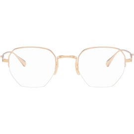 Garrett Leight Garrett Leight Gold Alma Glasses