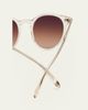 Garrett Leight Men's Clune Sun Keyhole-Bridge Round Sunglasses - 4
