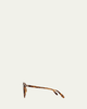 Garrett Leight Men's Hampton J Sun Round Sunglasses - 3