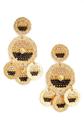 Gas Bijoux Gas Bijoux Illusion Crystal Drop Earrings