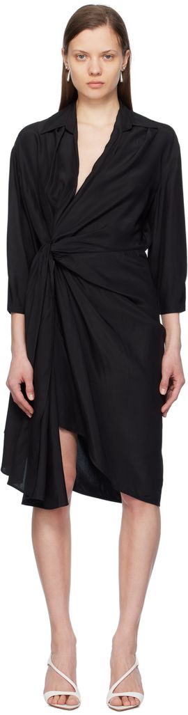 Gauge81 Gauge81 Black Miya Minidress