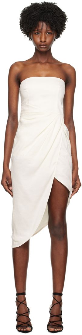 Gauge81 Gauge81 White Lica Midi Dress