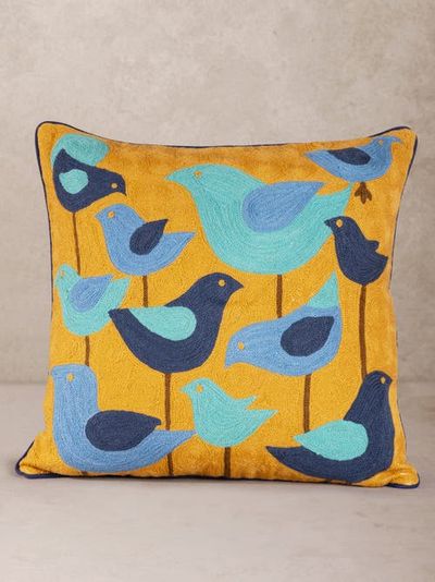 GAURI KOHLI GAURI KOHLI Aloha Avian Throw Pillow Cover 20"x20"