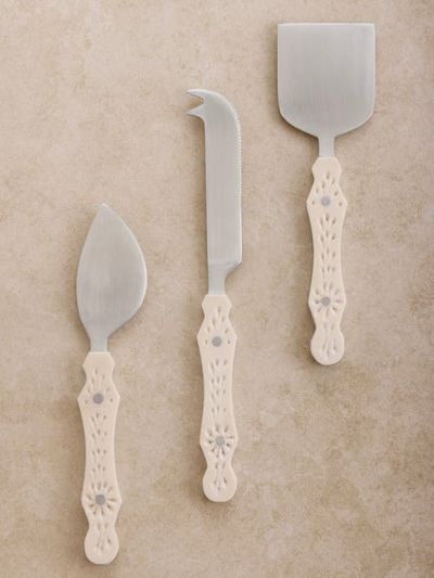GAURI KOHLI GAURI KOHLI Derby Carved Cheese Knives