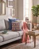 GAURI KOHLI GAURI KOHLI Havana Paisley Throw Pillow Cover 20"x20" - 2