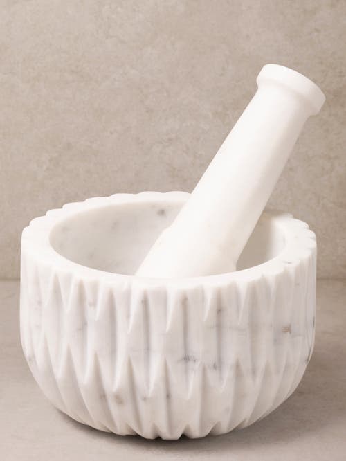 GAURI KOHLI GAURI KOHLI Russell Marble Mortar and Pestle