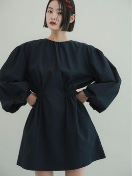 GAYEON LEE ANNA Dress-Navy