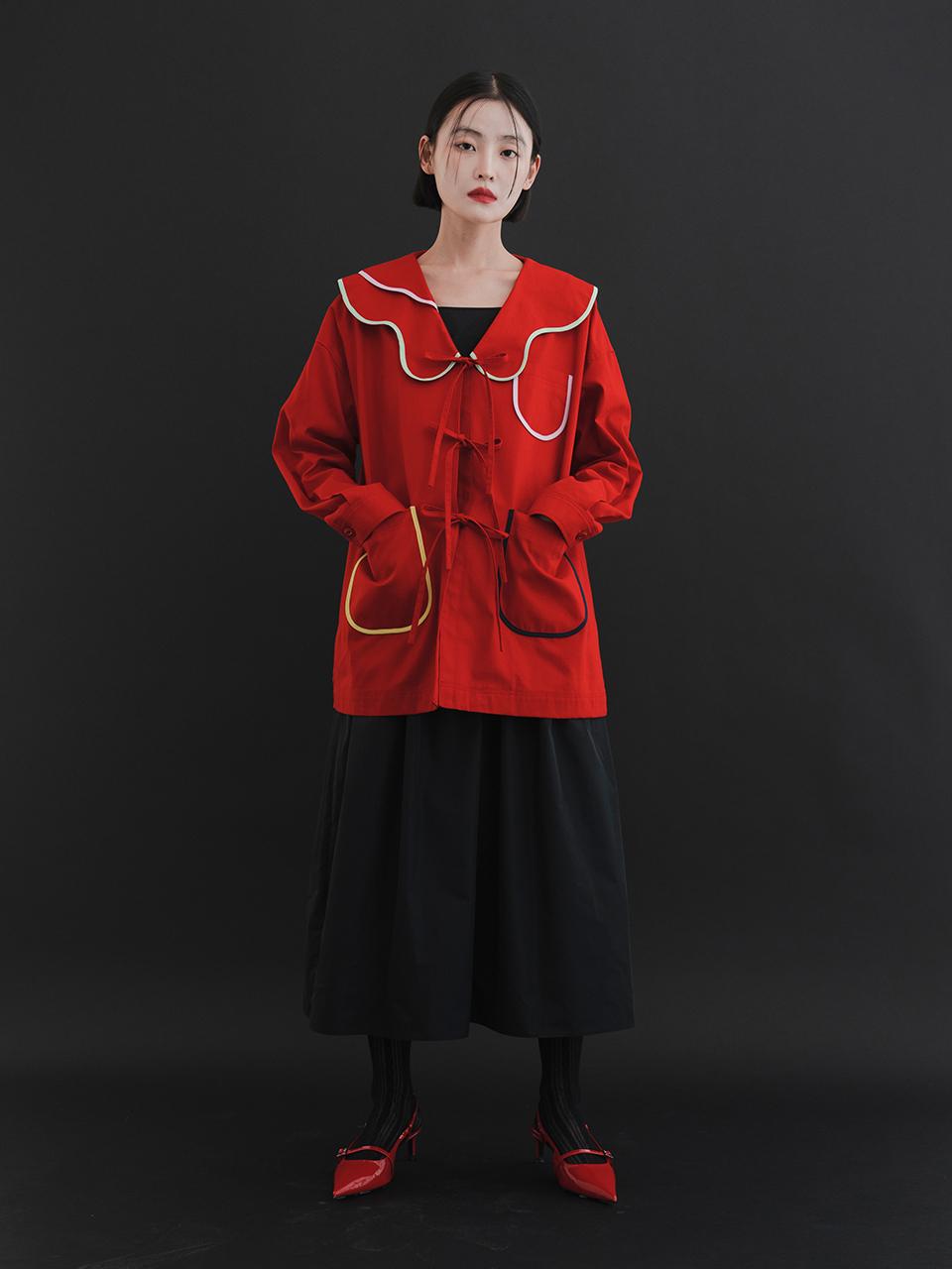 GAYEON LEE LALA Oxford Jacket-Red