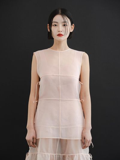 GAYEON LEE OZ Vest Top - PINK