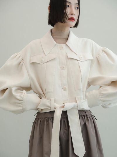 GAYEON LEE ROSIE Jacket-White