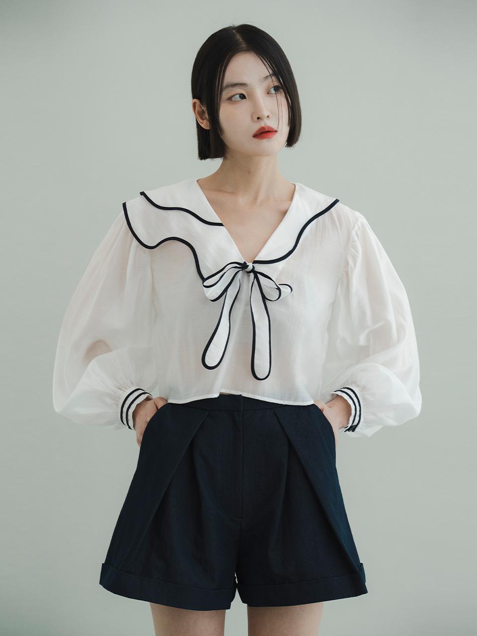 GAYEON LEE SADIE Blouse-White
