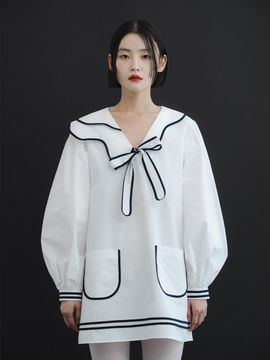 GAYEON LEE SADIE Mini Dress-White