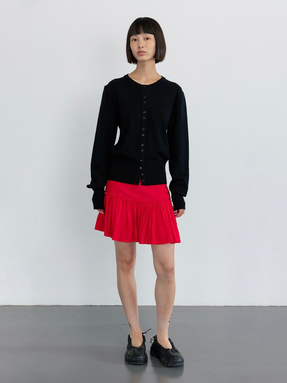 GBH APPAREL Button Cardigan [Black]