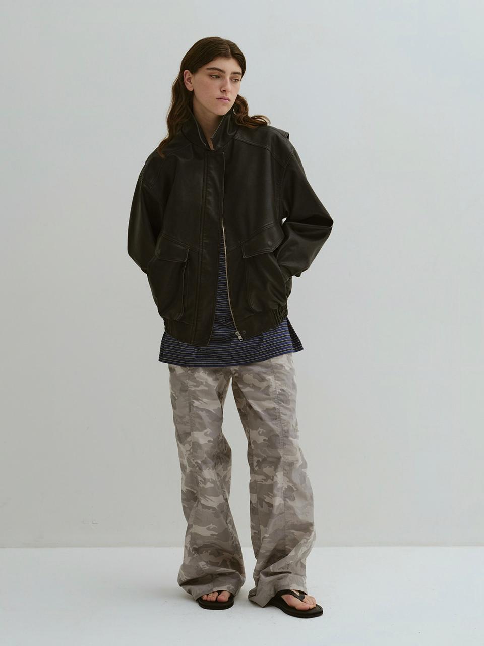 GBH APPAREL Camouflage Pattern Grey Pants