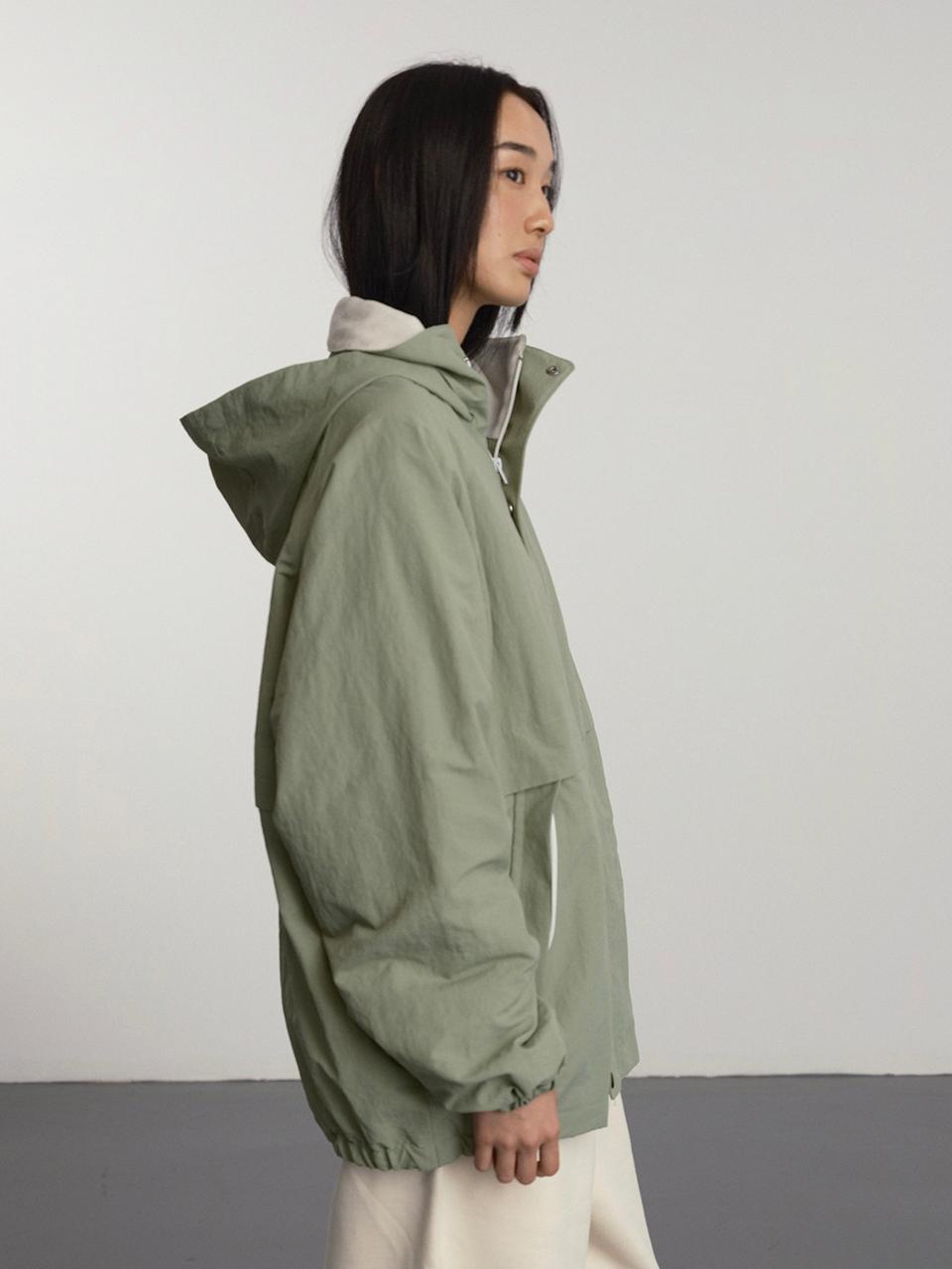 GBH APPAREL Fleece Mountain Oversized Jacket [Green]
