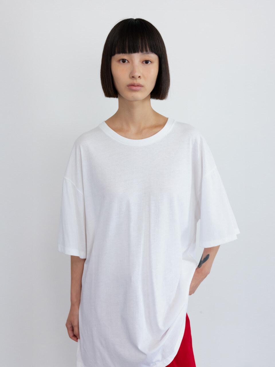 GBH APPAREL Overfit Basic Top [White]