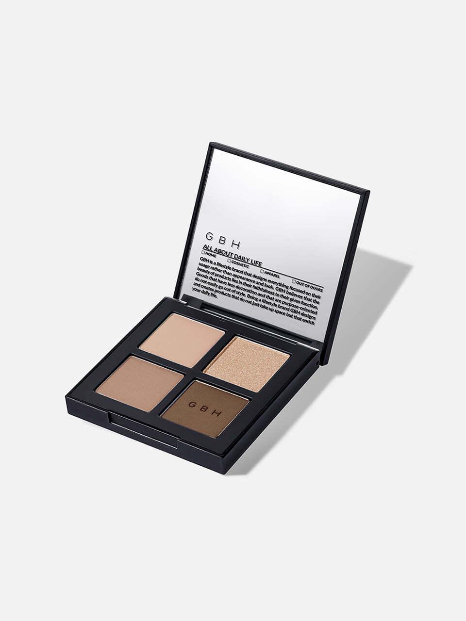 GBH COSMETIC Neutral Brown Multi-texture Eye Palette