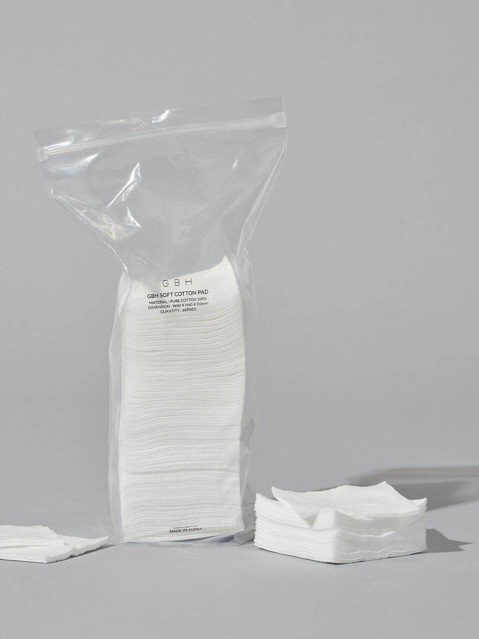 GBH COSMETIC Soft Pure Cotton Dual-Sided Pads