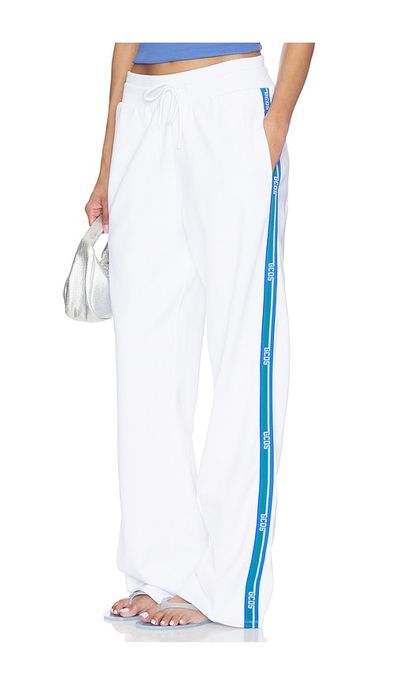 GCDS GCDS Logo Tape Straight Sweatpant