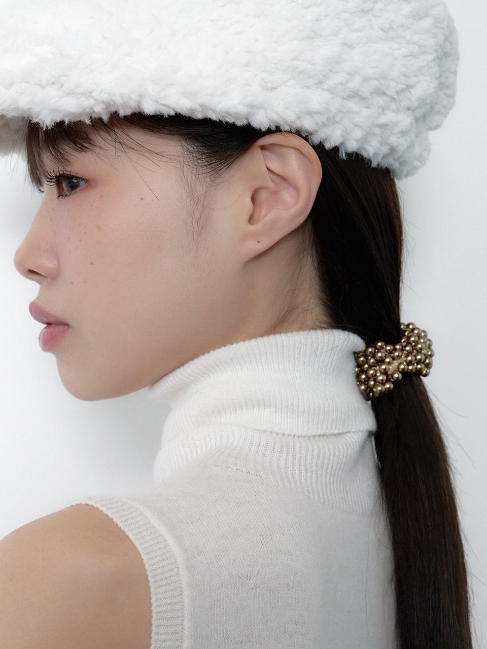 geegee gold berry hair strap