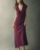 Geisha Designs Geisha Deep-V Ruffle Maxi Dress - 1