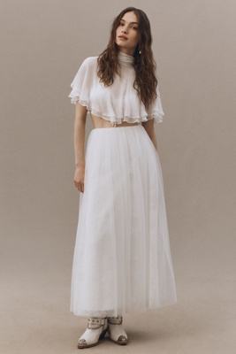 Geisha Designs - High-Neck Layered Cape