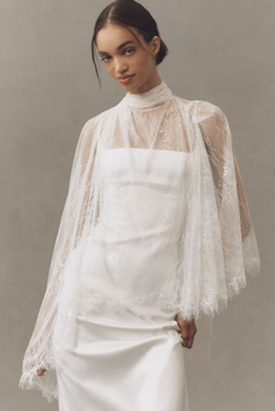 Geisha Designs Lace Drape Cape