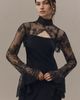 Geisha Designs Long-Sleeve Lace Topper - 1