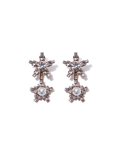 gemma alus design Double Star Earrings