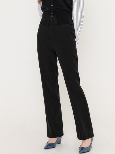 GENERAL IDEA Daily Basic Pant [Black]