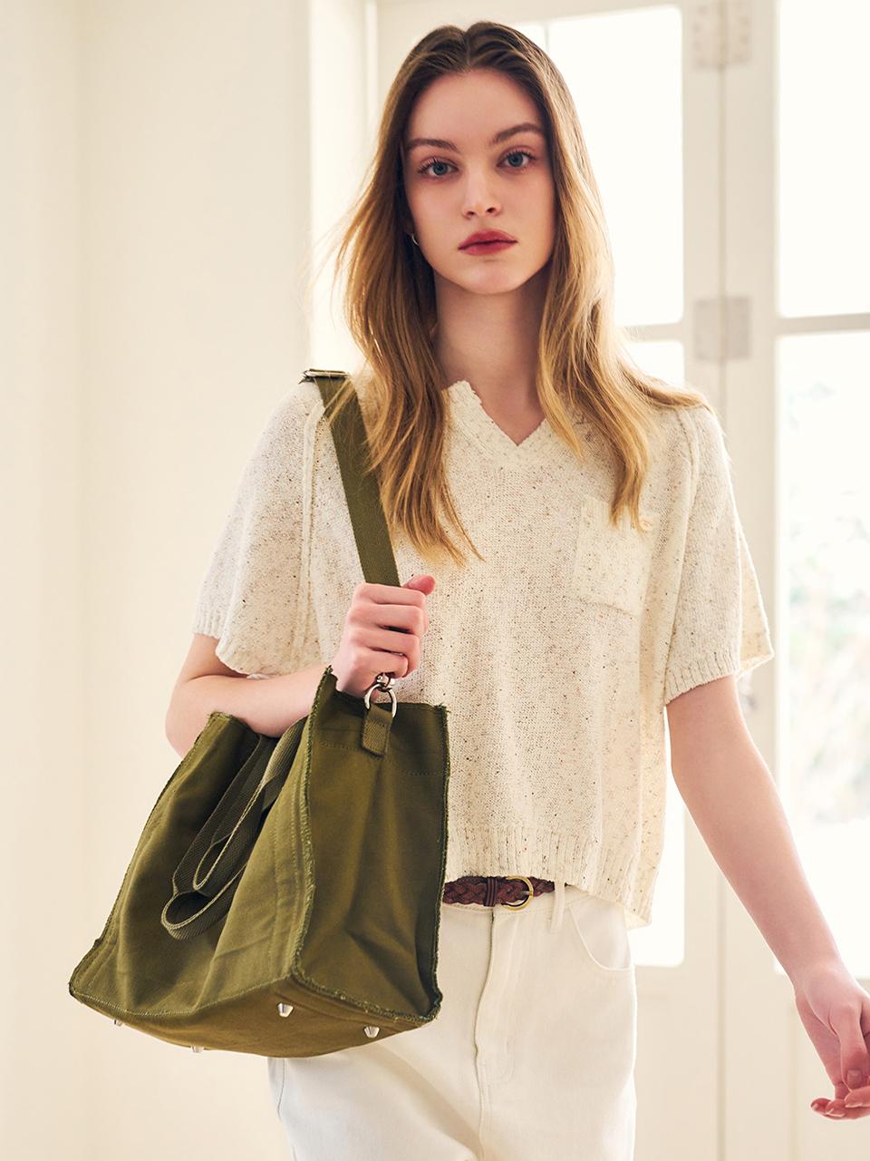 GENERAL IDEA GNRL Canvas Bag_Khaki
