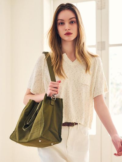 GENERAL IDEA GNRL Canvas Bag_Khaki