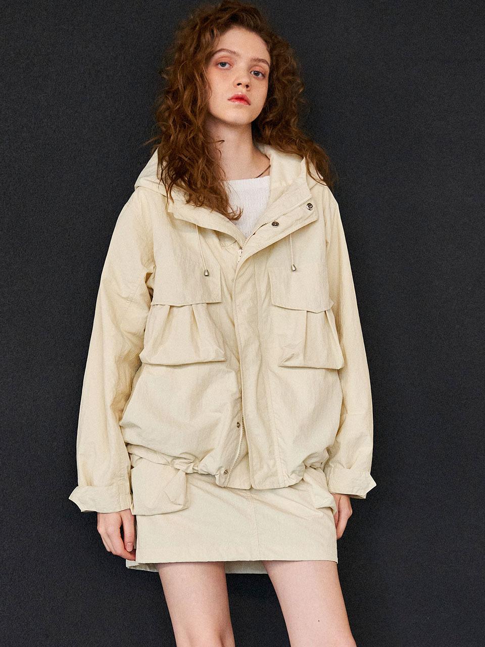 GENERAL IDEA Hooded Field Jacket