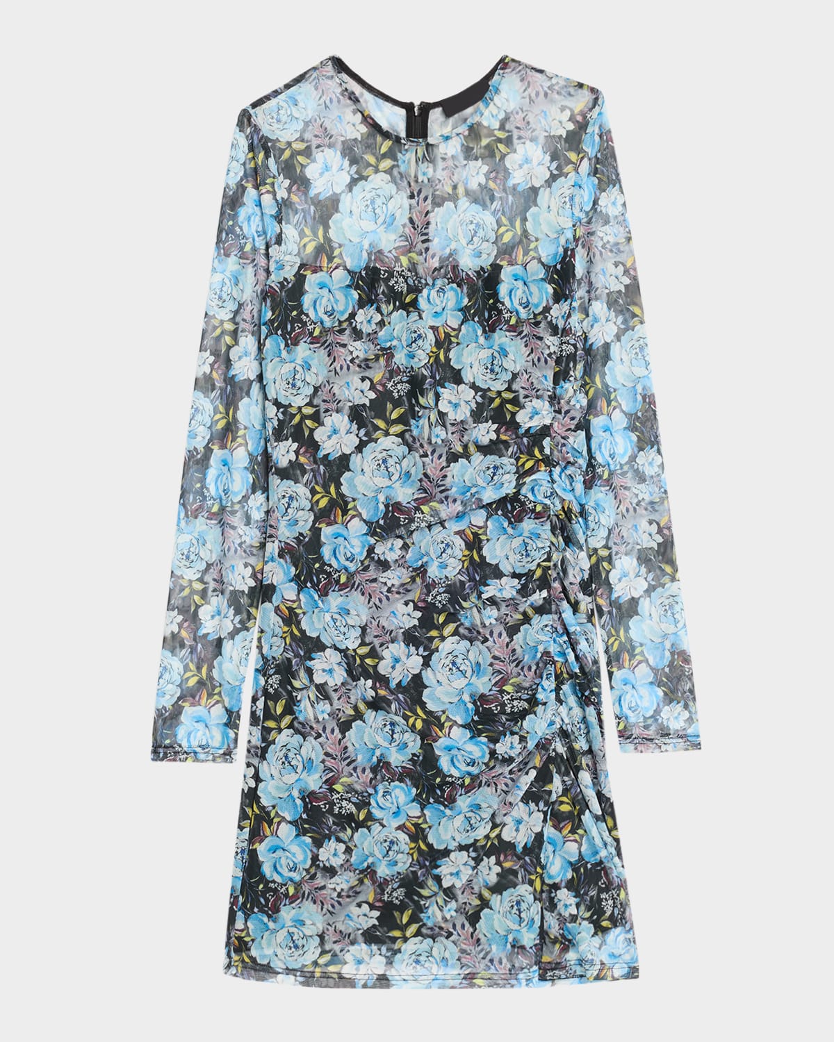 Generation Love Agnese Floral Mesh Mini Dress