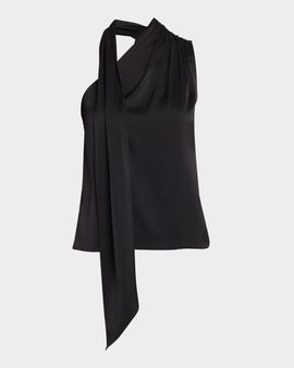 Generation Love Caliope One-Shoulder Satin Top