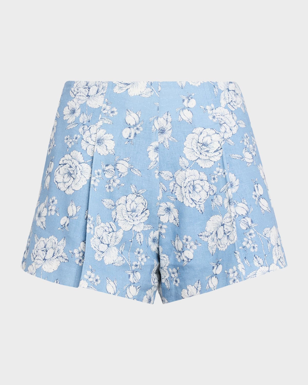 Generation Love Carmine Floral Linen Shorts