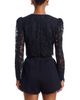 Generation Love Generation Love Baila Metallic Guipure Lace Jacket - 4