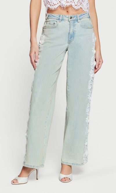 Generation Love Generation Love Esme 3D Lace Combo Jeans