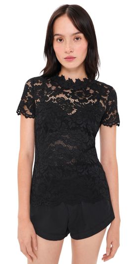 Generation Love Generation Love Giada Lace Top Black