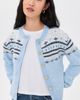 Generation Love Generation Love Hilda Fair Isle Cardigan Light Blue Multi - 2