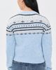 Generation Love Generation Love Hilda Fair Isle Cardigan Light Blue Multi - 3