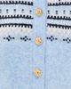 Generation Love Generation Love Hilda Fair Isle Cardigan Light Blue Multi - 6