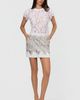 Generation Love Generation Love Janet Lace Combo Sequin Skirt - 4