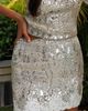 Generation Love Generation Love Janet Lace Combo Sequin Skirt - 5